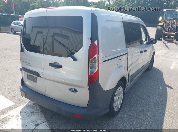 NM0LS7E72J1380859 2018 FORD TRANSIT CONNECT Silver Trasero derecho