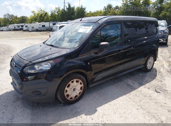 NM0LS7E73G1241719 2016 FORD TRANSIT CONNECT Black Przód lewy