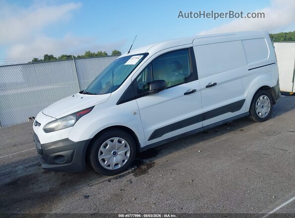 NM0LS7E76H1335692 2017 FORD TRANSIT CONNECT White Vista tres cuartos delantera izquierda