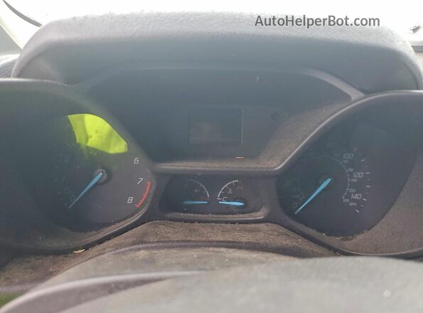 NM0LS7E77G1263822 2016 FORD TRANSIT White Вид щитка приладів