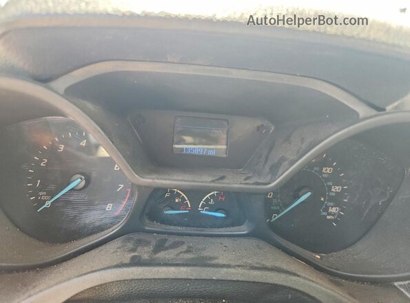 NM0LS7EX3G1261582 2016 FORD TRANSIT White Widok zestawu wskaźników