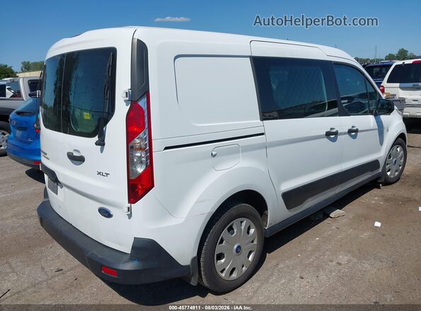 NM0LS7F25M1494491 2021 FORD TRANSIT CONNECT Белый Задняя правая четверть