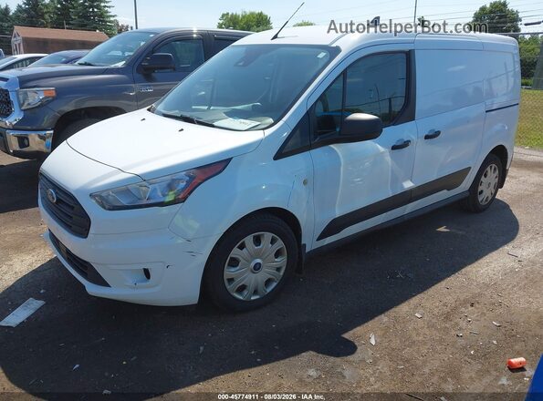 NM0LS7F25M1494491 2021 FORD TRANSIT CONNECT Белый Передняя левая четверть