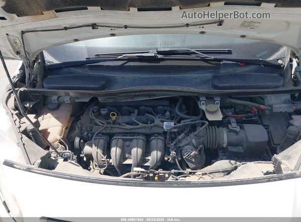 NM0LS7F70H1328767 2017 FORD TRANSIT CONNECT White Vista del compartimento del motor