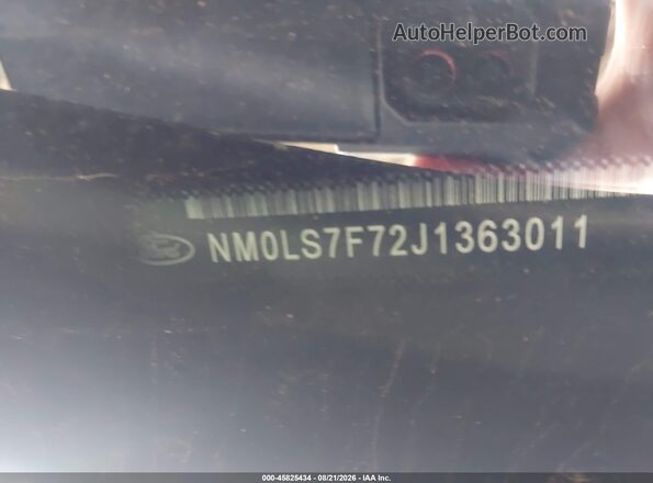 NM0LS7F72J1363011 2018 FORD TRANSIT CONNECT White ძრავის განყოფილების ხედი