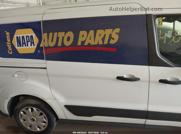 NM0LS7F72J1363011 2018 FORD TRANSIT CONNECT White VIN კოდის სტიკერის ხედი