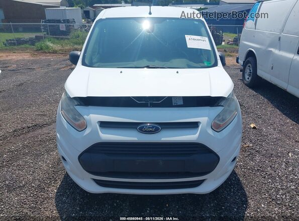 NM0LS7F73J1379511 2018 FORD TRANSIT CONNECT White Instrument cluster view