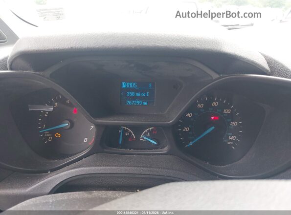 NM0LS7F75G1288913 2016 FORD TRANSIT CONNECT White Rear seats view