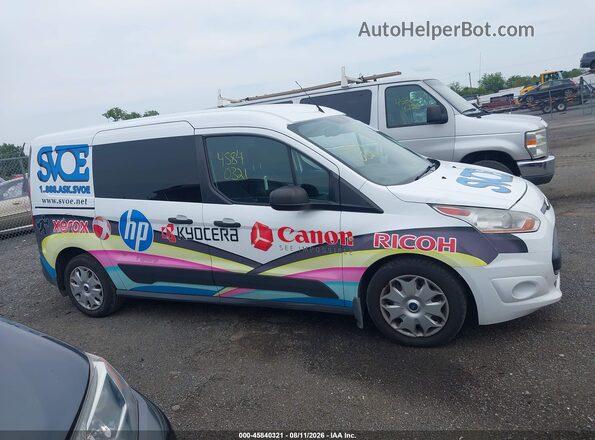 NM0LS7F75G1288913 2016 FORD TRANSIT CONNECT White Rear interior view