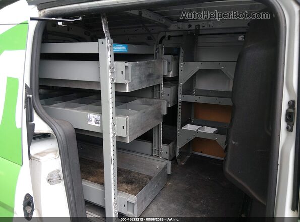 NM0LS7F7XJ1347509 2018 FORD TRANSIT CONNECT Белый Вид наклейки с VIN-кодом