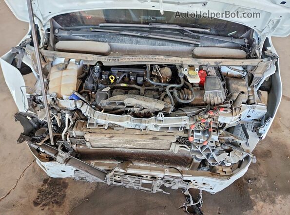 NM0LS7S25N1522393 2022 FORD TRANSIT Белый Вид подкапотного пространства