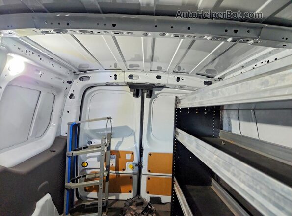 NM0LS7S25N1522393 2022 FORD TRANSIT Белый Вид задних сидений
