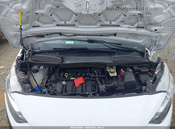 NM0LS7S27N1544833 2022 FORD TRANSIT CONNECT White Вид ззаду