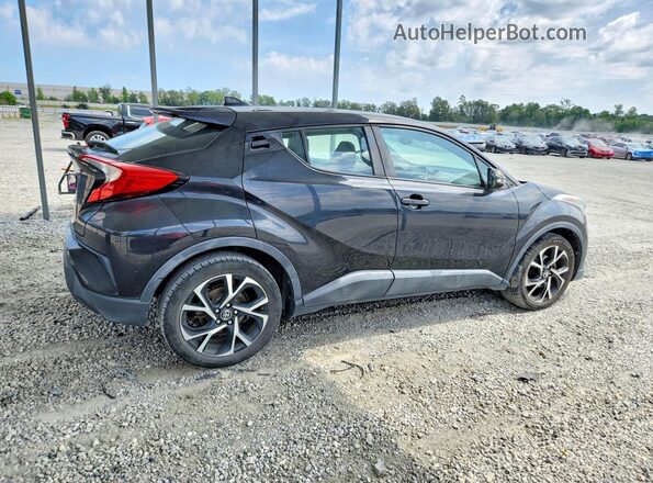 NMTKHMBX0JR005277 2018 TOYOTA C-HR Black Հետևի աջ