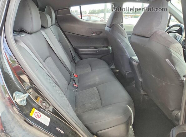 NMTKHMBX0JR005277 2018 TOYOTA C-HR Black Հետևի նստատեղերի տեսք