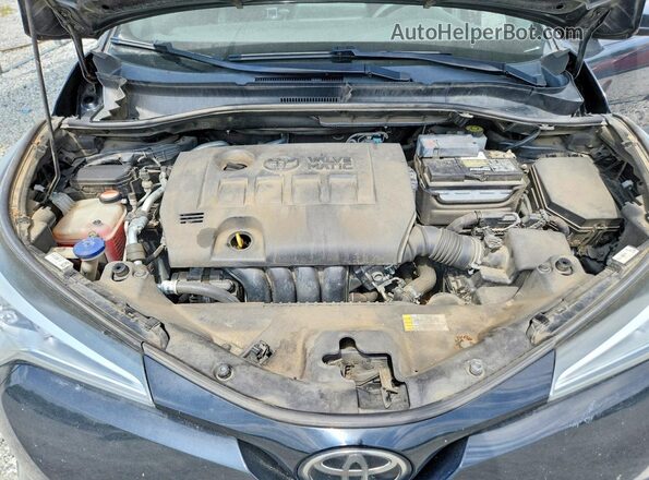 NMTKHMBX0JR005277 2018 TOYOTA C-HR Black Սալոնի հետևի տեսք