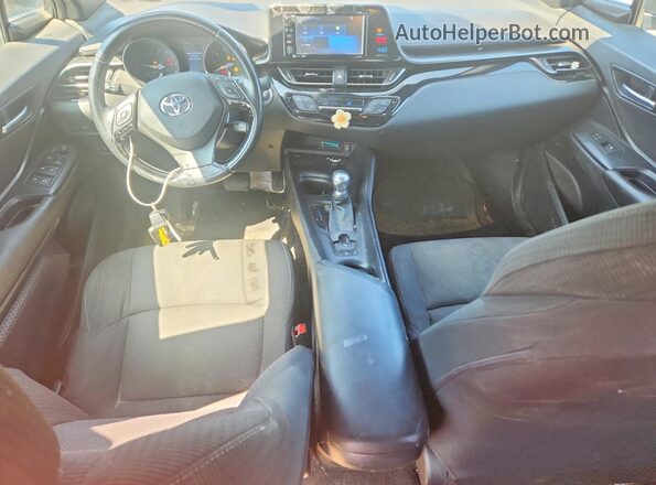 NMTKHMBX0JR008194 2018 TOYOTA C-HR Charcoal Vista del salpicadero