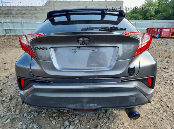 NMTKHMBX0JR017140 2018 TOYOTA C-HR Gray უკანა ხედი