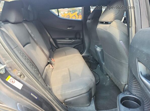 NMTKHMBX0JR017140 2018 TOYOTA C-HR Gray უკანა სავარძლების ხედი