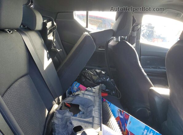 NMTKHMBX0KR071300 2019 TOYOTA C-HR Black Widok wnętrza z tyłu