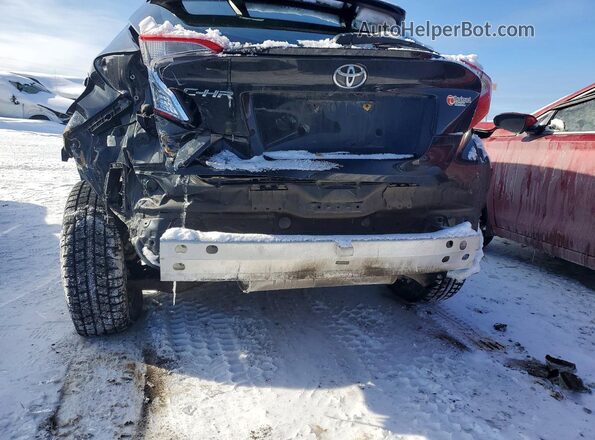 NMTKHMBX0KR071300 2019 TOYOTA C-HR Black Widok naklejki z numerem VIN