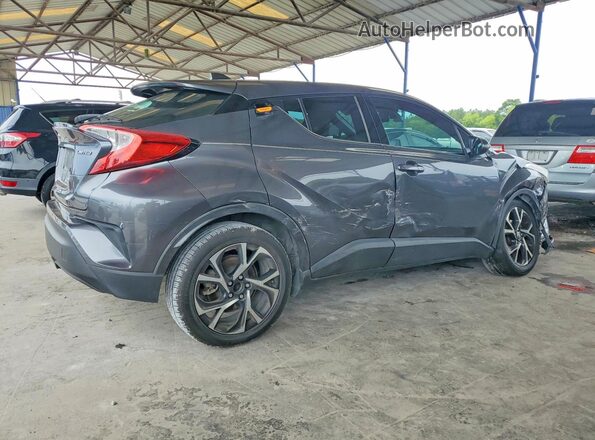 NMTKHMBX0KR076545 2019 TOYOTA C-HR Серый Задняя правая четверть