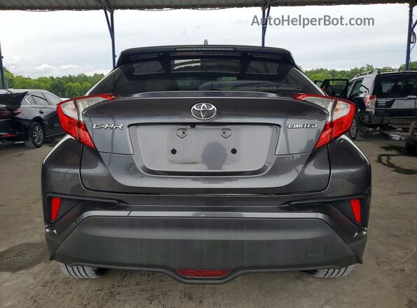 NMTKHMBX0KR076545 2019 TOYOTA C-HR Серый Вид сзади