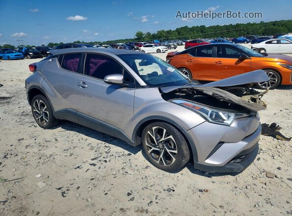 NMTKHMBX0KR100438 2019 TOYOTA C-HR Silver Առջևի աջ