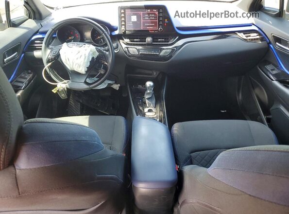 NMTKHMBX0MR133779 2021 TOYOTA C-HR Charcoal Dashboard view