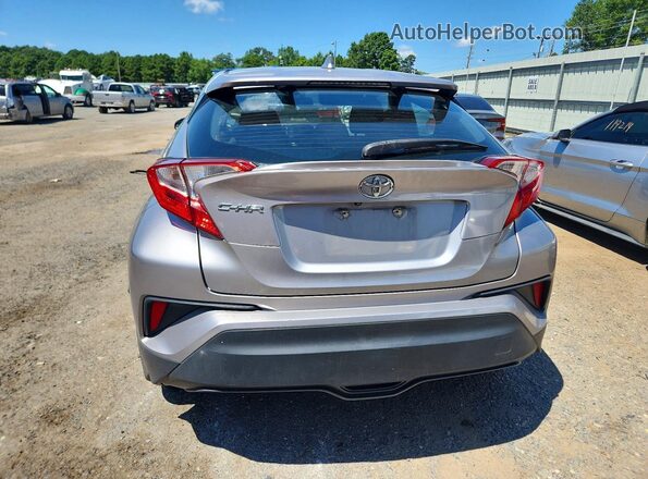 NMTKHMBX1JR001447 2018 TOYOTA C-HR Silver Rear view
