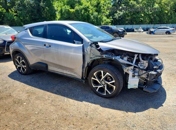 NMTKHMBX1JR001447 2018 TOYOTA C-HR Silver Front right