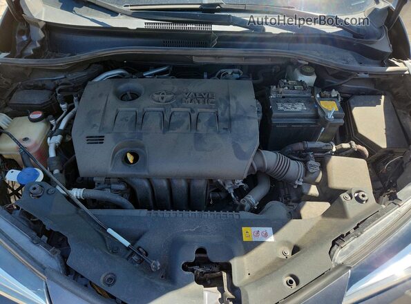 NMTKHMBX1JR004378 2018 TOYOTA C-HR Серый Вид задней части салона