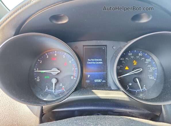NMTKHMBX1JR004378 2018 TOYOTA C-HR Серый Вид щитка приборов
