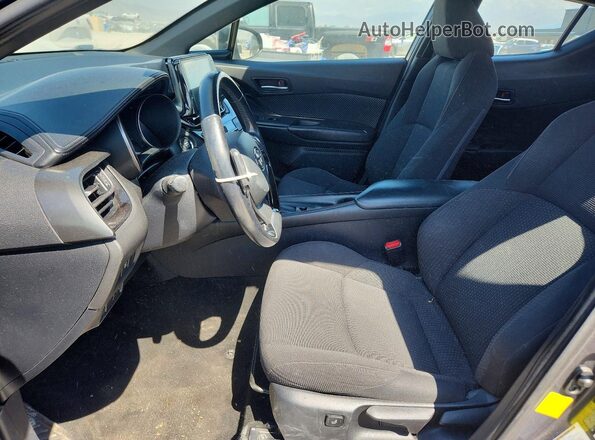 NMTKHMBX1JR004378 2018 TOYOTA C-HR Серый Вид салона спереди
