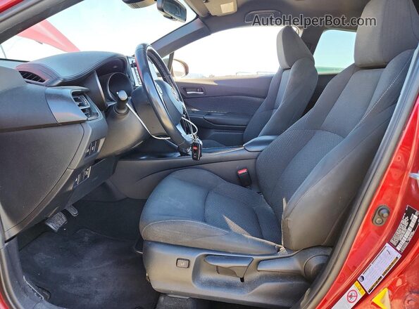 NMTKHMBX1JR044685 2018 TOYOTA C-HR Maroon Սալոնի դիմացի տեսք