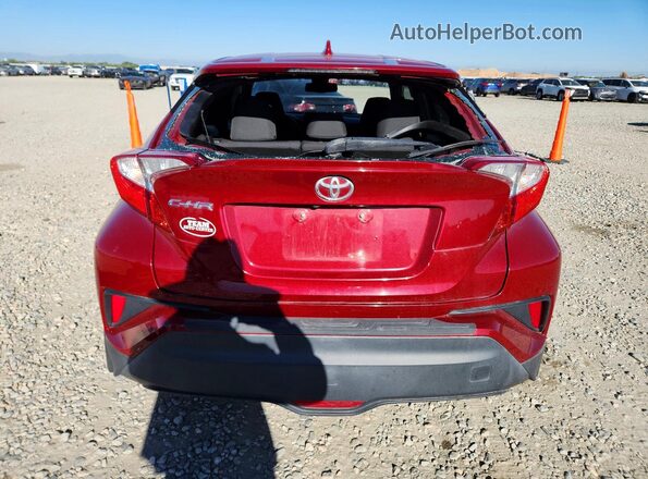 NMTKHMBX1JR044685 2018 TOYOTA C-HR Maroon Հետևի տեսք