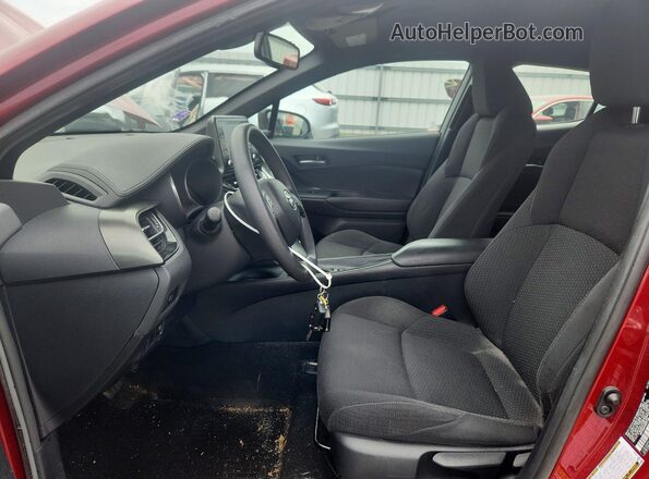 NMTKHMBX1KR093208 2019 TOYOTA C-HR Red Вид салону спереду