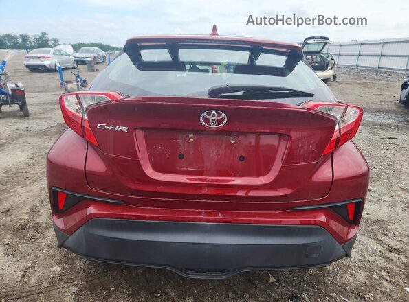 NMTKHMBX1KR093208 2019 TOYOTA C-HR Red Вид ззаду