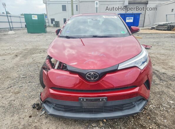 NMTKHMBX1KR093208 2019 TOYOTA C-HR Red Вид спереду