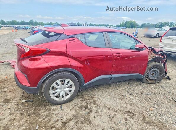 NMTKHMBX1KR093208 2019 TOYOTA C-HR Red Задня права чверть