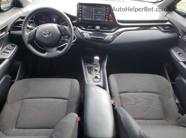 NMTKHMBX1KR094293 2019 TOYOTA C-HR Charcoal Dashboard view