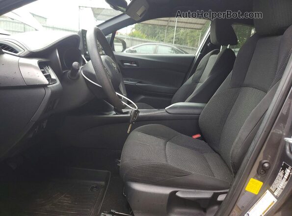 NMTKHMBX1KR094293 2019 TOYOTA C-HR Charcoal Front interior view