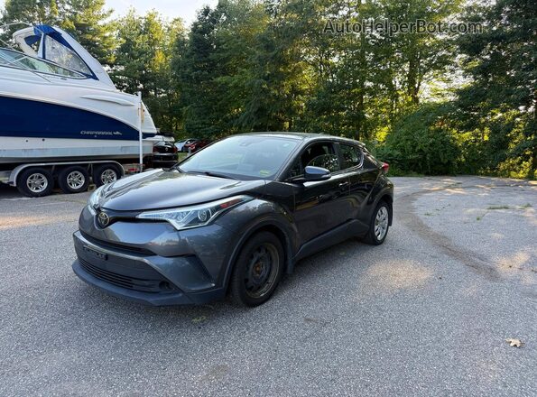 NMTKHMBX1KR096626 2019 TOYOTA C-HR Gray უკანა მარცხენა
