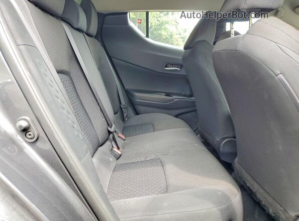 NMTKHMBX1LR114835 2020 TOYOTA C-HR Gray Вид задніх сидінь