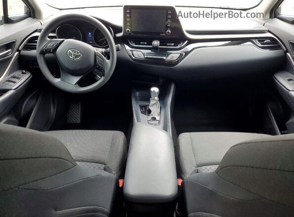 NMTKHMBX1LR114835 2020 TOYOTA C-HR Gray Вид панелі приладів