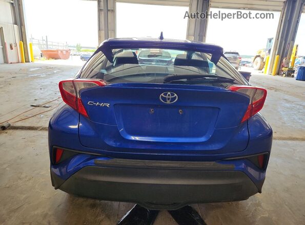 NMTKHMBX2JR012943 2018 TOYOTA C-HR Blue Rear view
