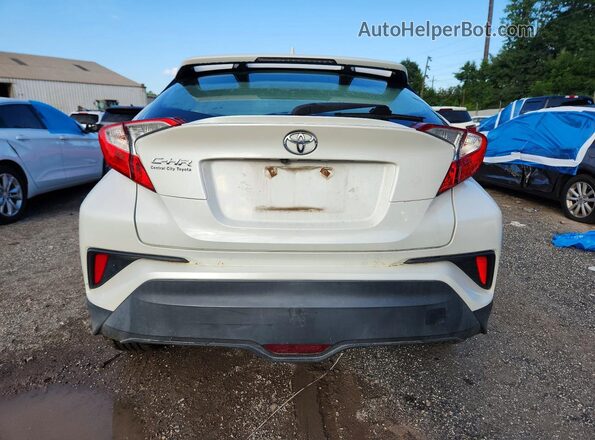 NMTKHMBX2JR015681 2018 TOYOTA C-HR White Rear view