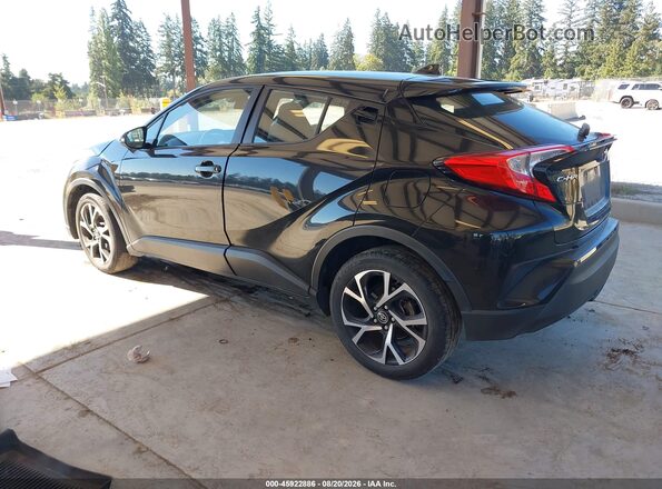 NMTKHMBX2JR037003 2018 TOYOTA C-HR Black Задня ліва чверть