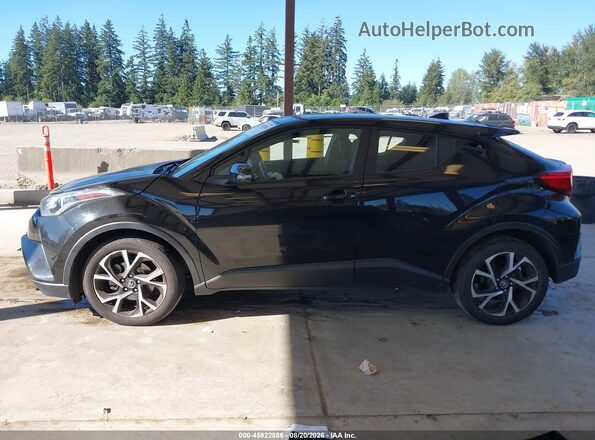 NMTKHMBX2JR037003 2018 TOYOTA C-HR Black Вид задньої частини салону