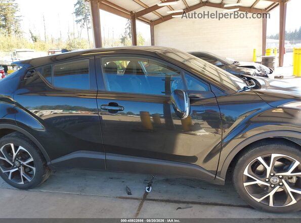 NMTKHMBX2JR037003 2018 TOYOTA C-HR Black Вид щитка приладів